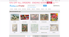 Desktop Screenshot of paintingandframe.com